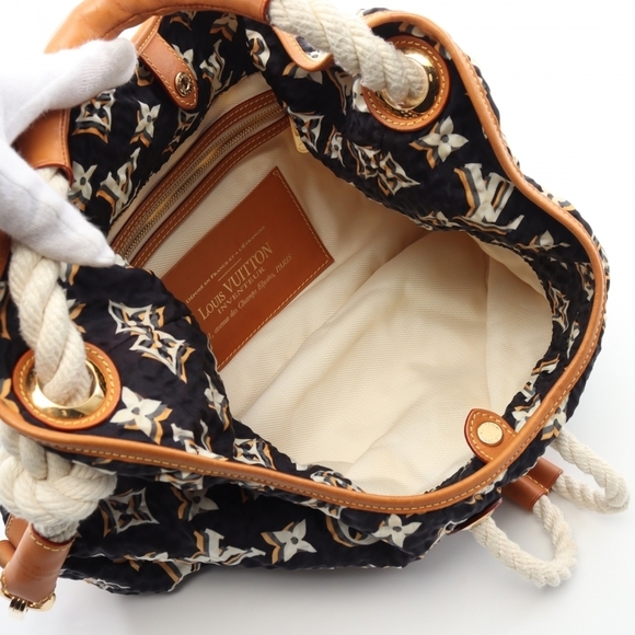 Louis Vuitton Canvas Monogram Cruise Bulles MM Blue - Picture 2 of 7